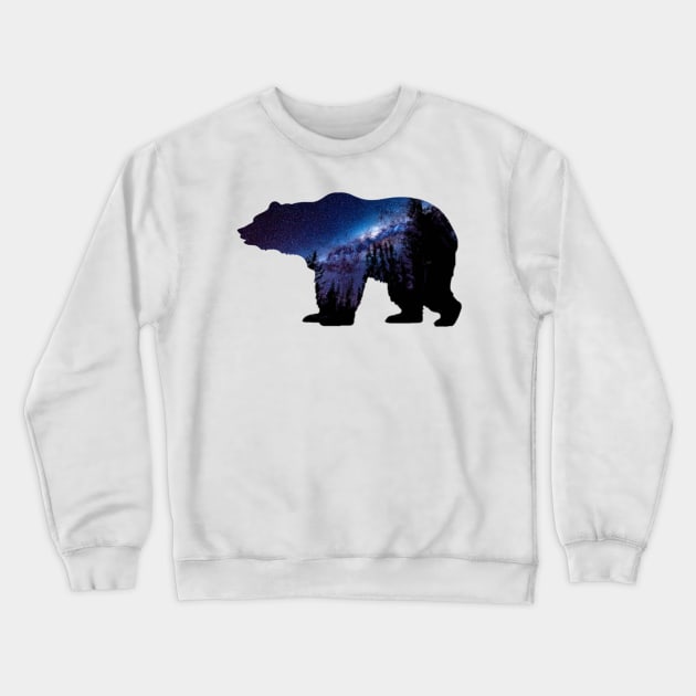 Galaxy Crewneck Sweatshirt by ZoeBaruch